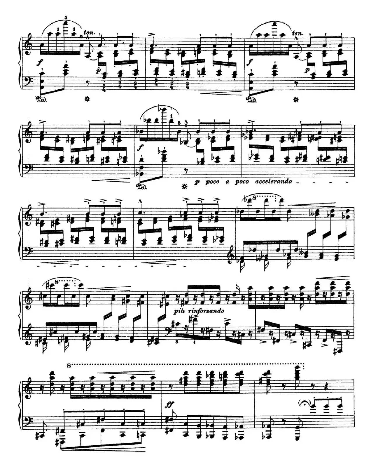 12 Etudes d'execution Transcendante S.139（12首超技练习曲·2）