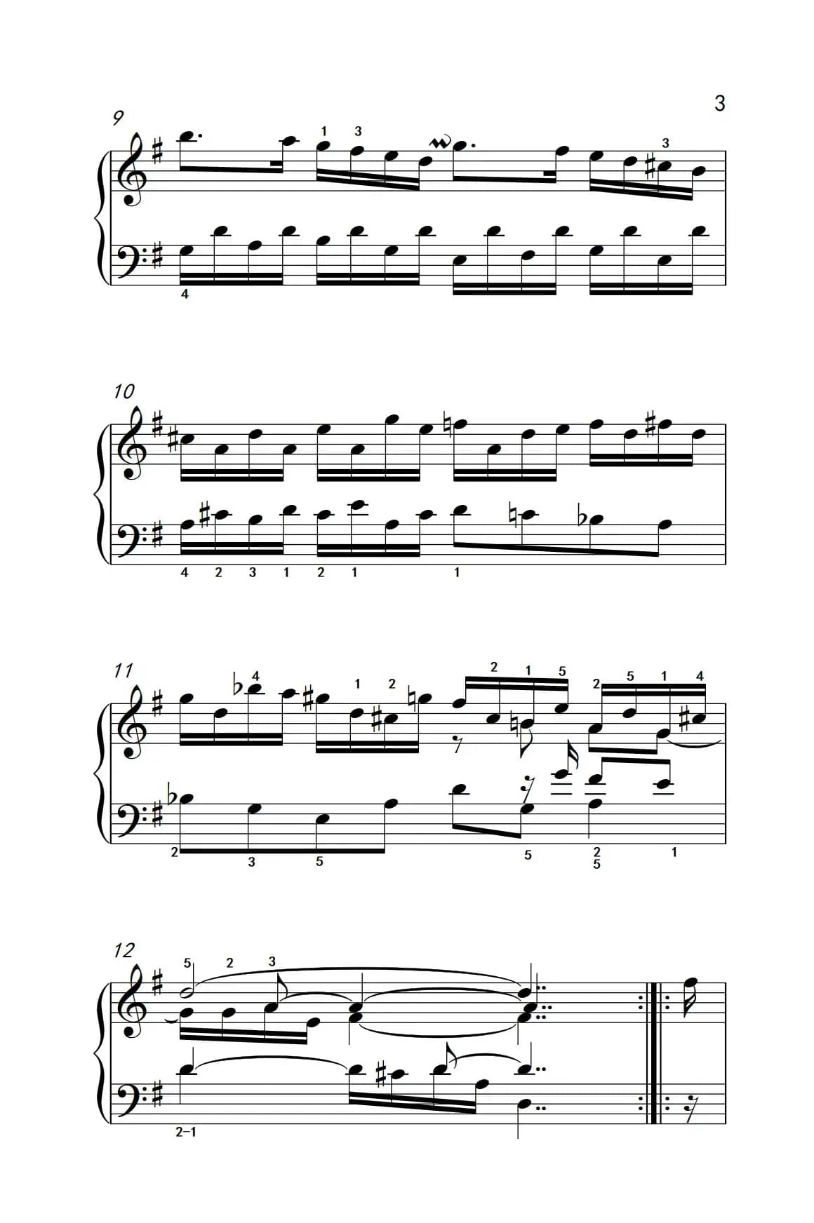 第八级2.阿勒曼德舞曲（中央音乐学院 钢琴（业余）考级教程 7-9级）