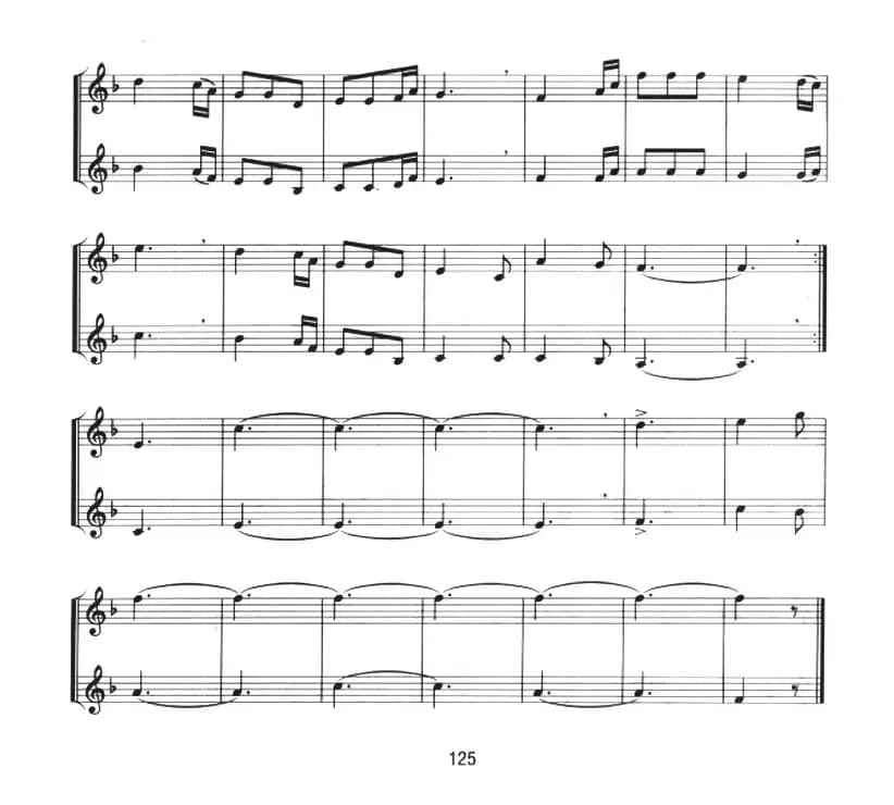 春之歌（小号二重奏）