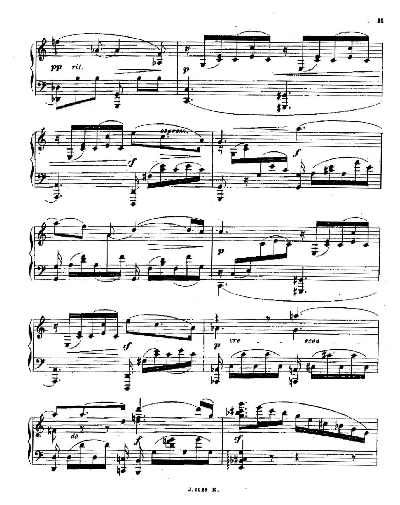 Vier Elegien Op.37（4首悲歌·3）