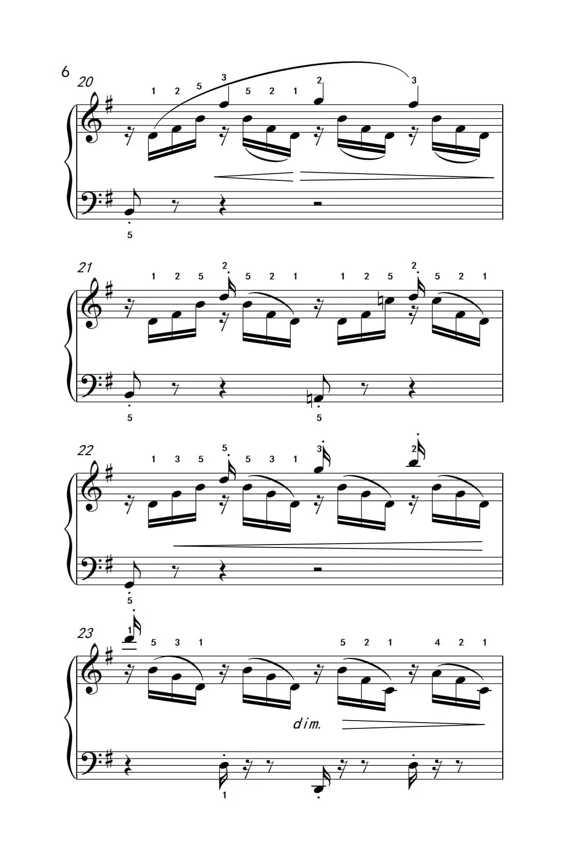 燕子（老年大学 钢琴教程 3）