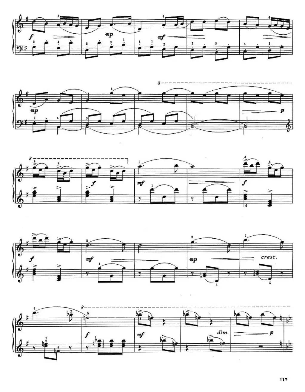 儿童组曲 快乐的节日（钢琴独奏）