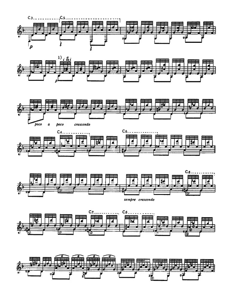 恰空舞曲（古典吉他）