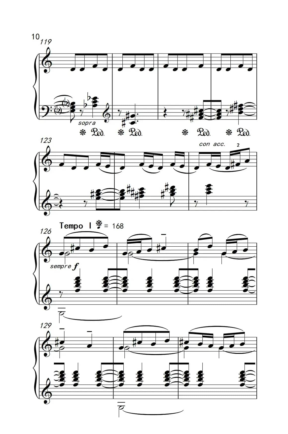 固定低音（巴托克 小宇宙 钢琴教程 6）