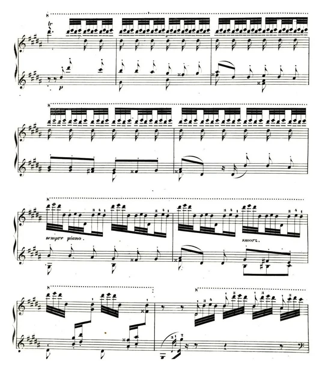 李斯特帕格尼尼大练习曲3 