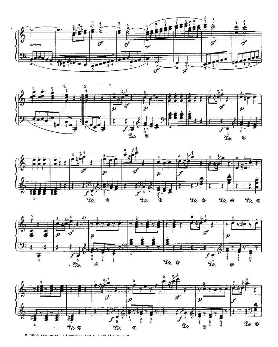 贝多芬钢琴小品（Bagatelles）（Op.33 之2）