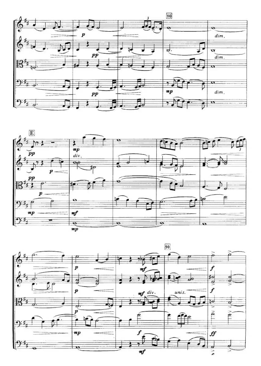 祭（献给为民族解放而献身的烈士们、弦乐合奏）