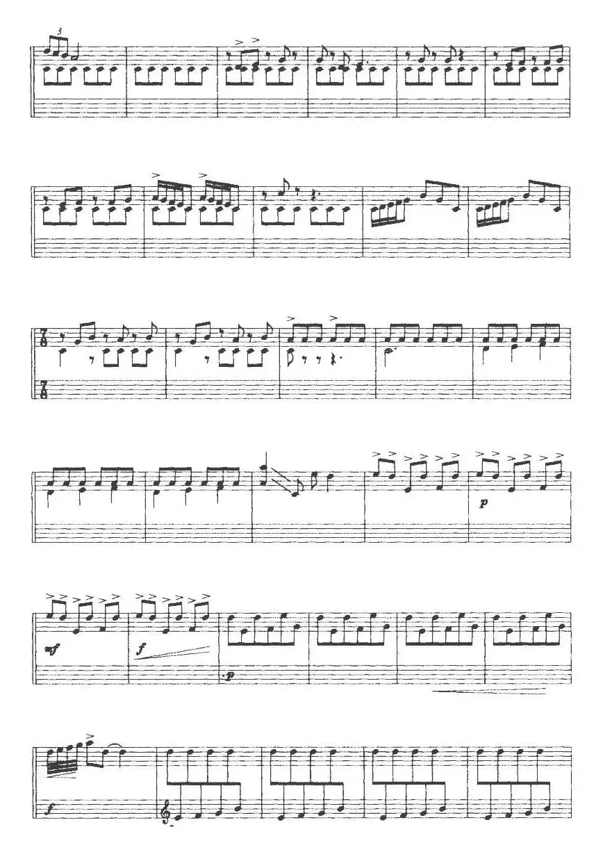 自鸣系列Ⅱ（为十三弦的日本筝而作）