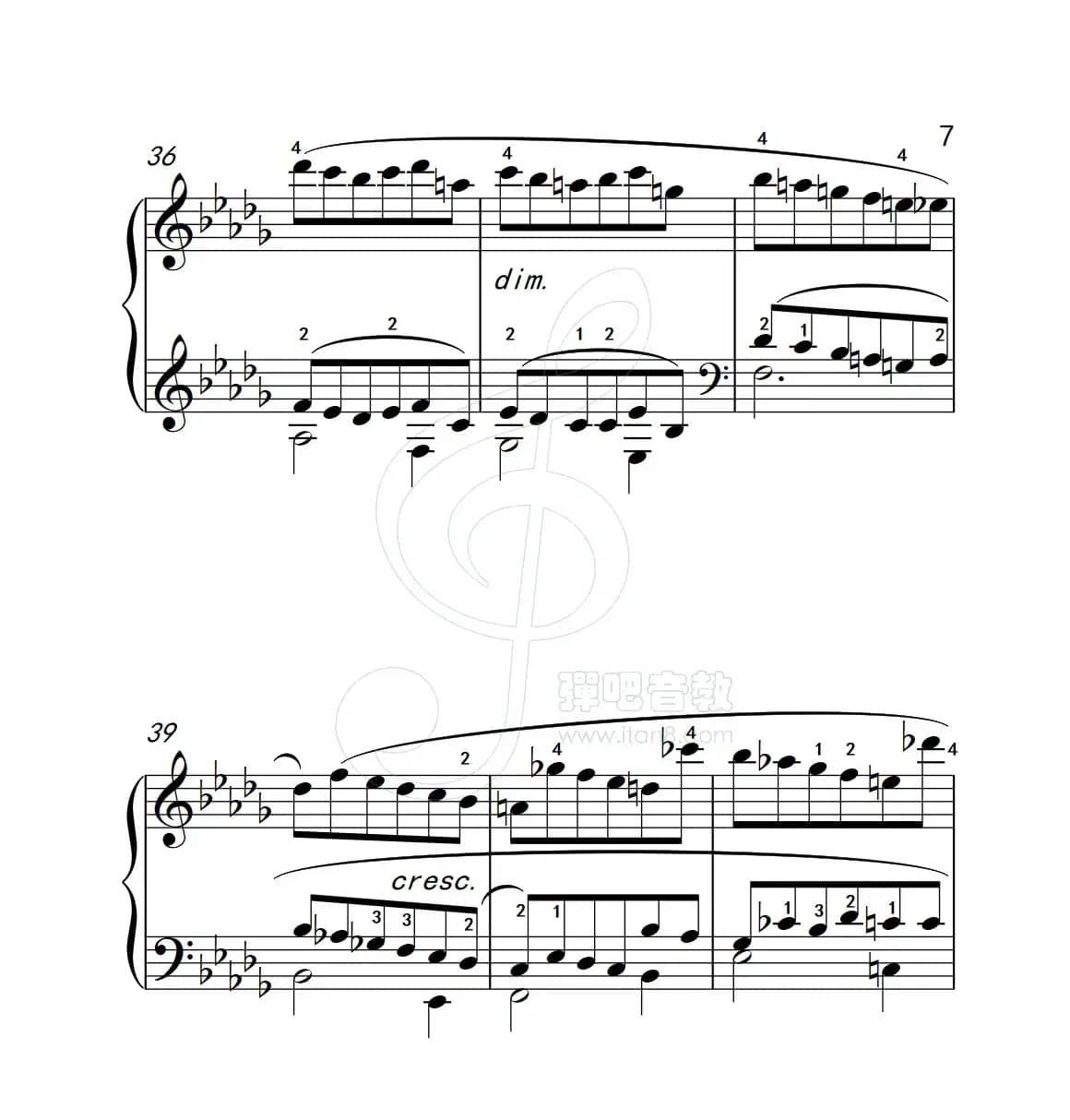 练习曲 44（克拉莫钢琴练习曲60首）