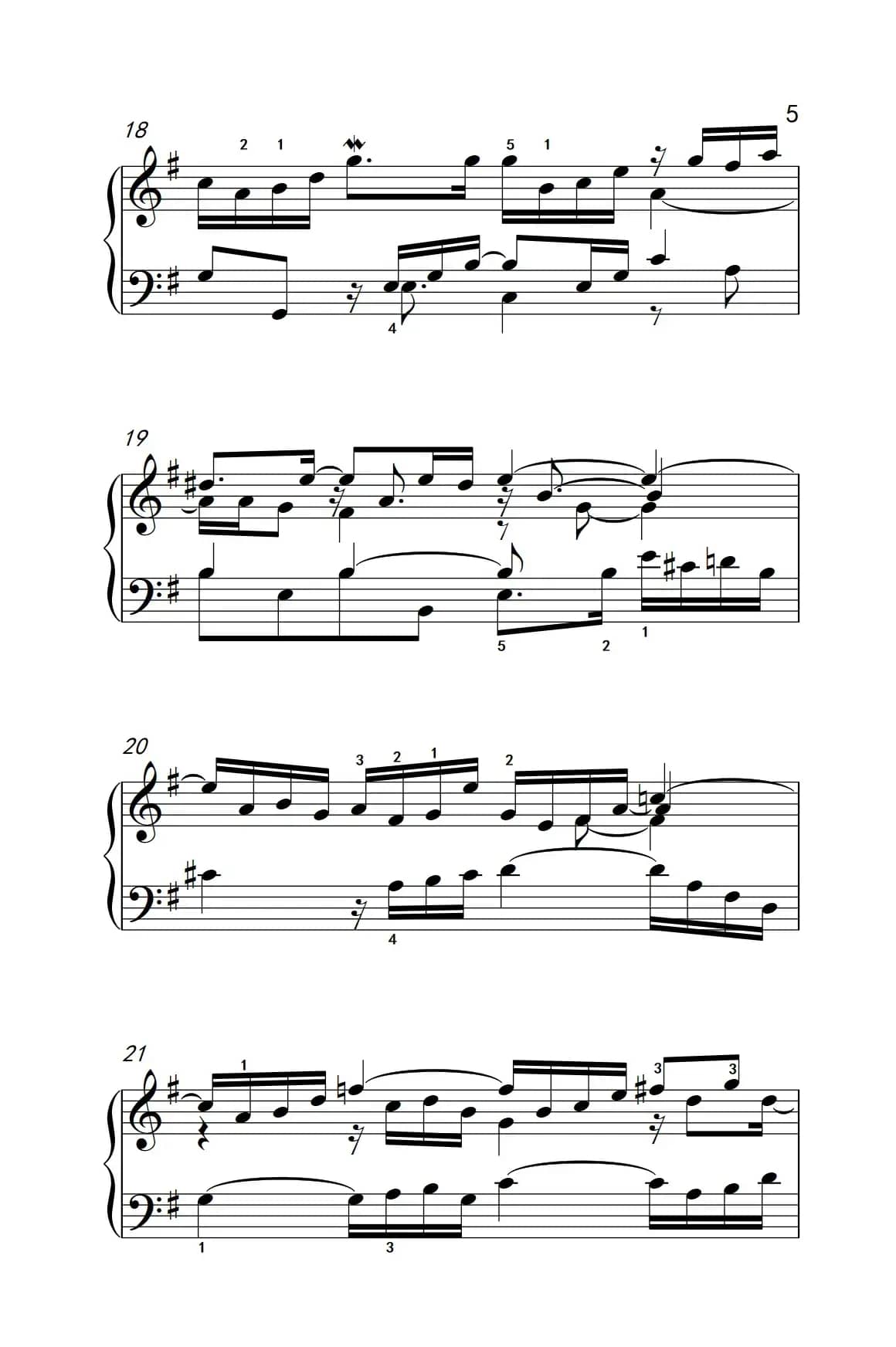 第八级2.阿勒曼德舞曲（中央音乐学院 钢琴（业余）考级教程 7-9级）