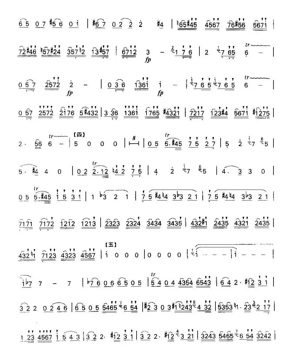 D大调长笛协奏曲