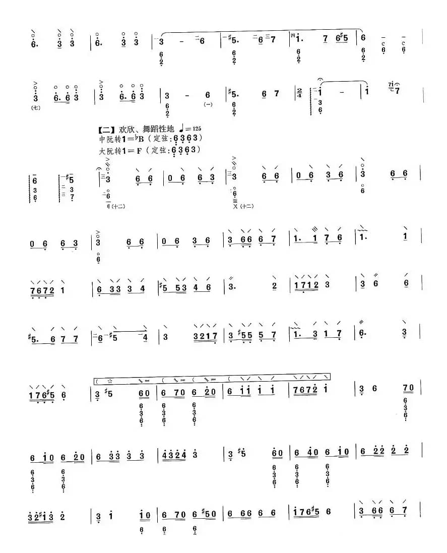 丝路驼铃（阮谱）