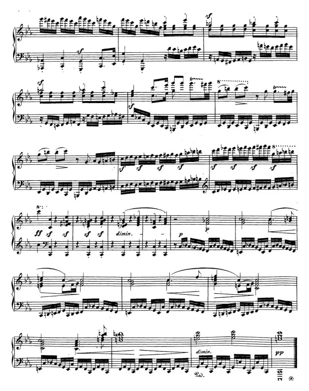 贝多芬钢琴奏鸣曲32 c小调 Op.111 C minor