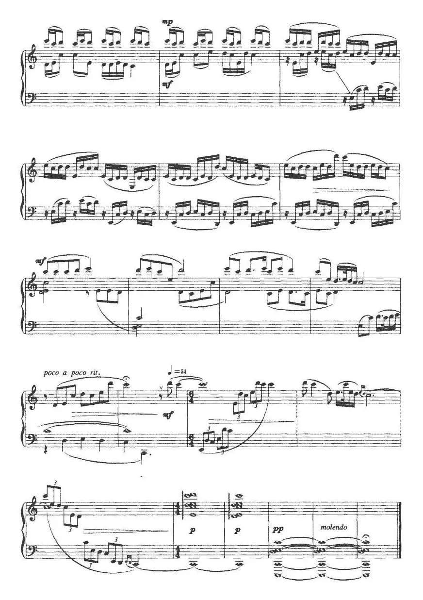 小品三首：2.行板——C的歌谣