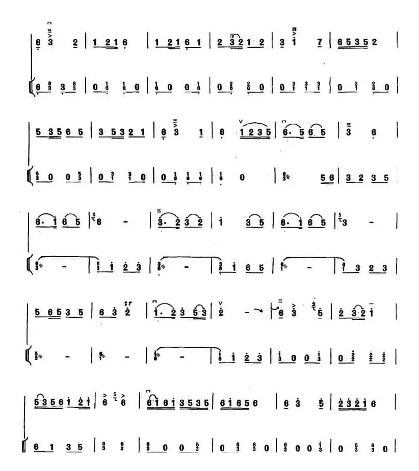 呼兰河（二胡+扬琴）