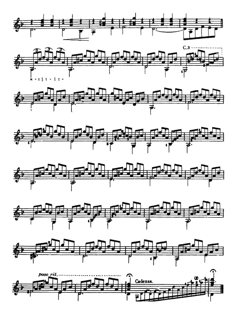 西班牙吉他独奏曲：吉卜赛的月亮