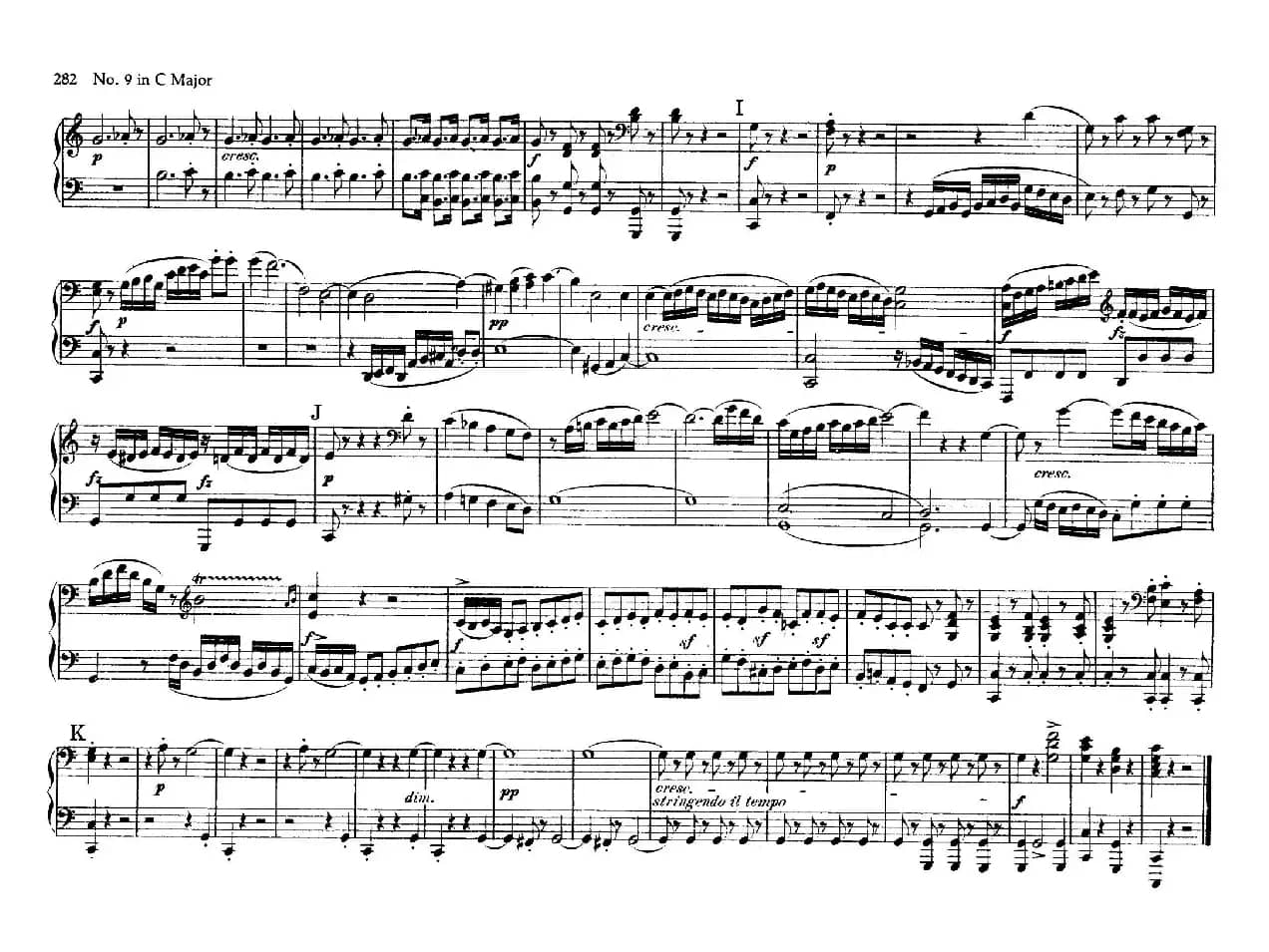 String Quartet No.9 in C Major Op.59-3 - 4 Hands（C大调第九弦乐四重奏·四手联弹）