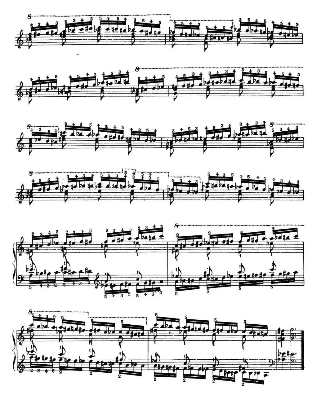 Technical Exercises S.146（李斯特钢琴技巧练习 BOOK Ⅳ）