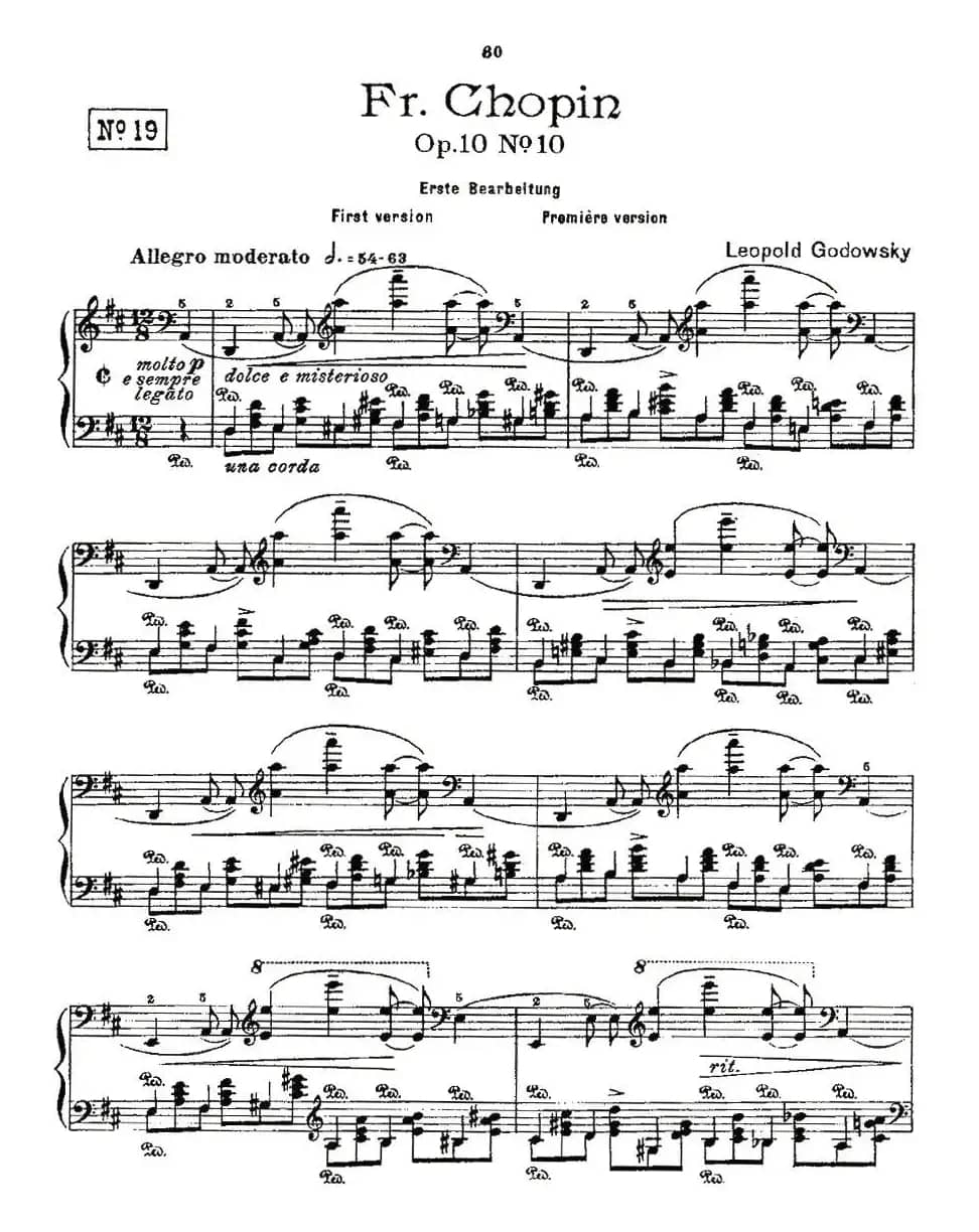 肖邦《练习曲》Fr.Chopin Op.10 No10-1