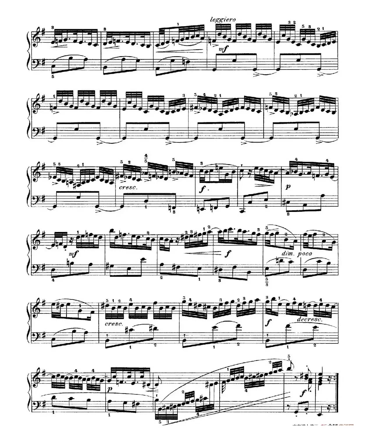 Six Partitas BWV 825-830（6首帕蒂塔·6）