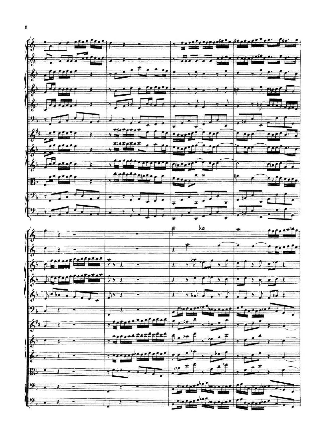 Brandenburg Concerto No.1 in F Major（勃兰登堡协奏曲第一号）