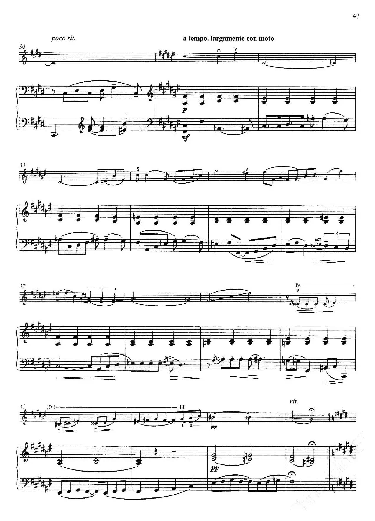 Three Preludes for Piano·Ⅱ（为钢琴而作的三首前奏曲·Ⅱ）（小提琴+钢琴伴奏）