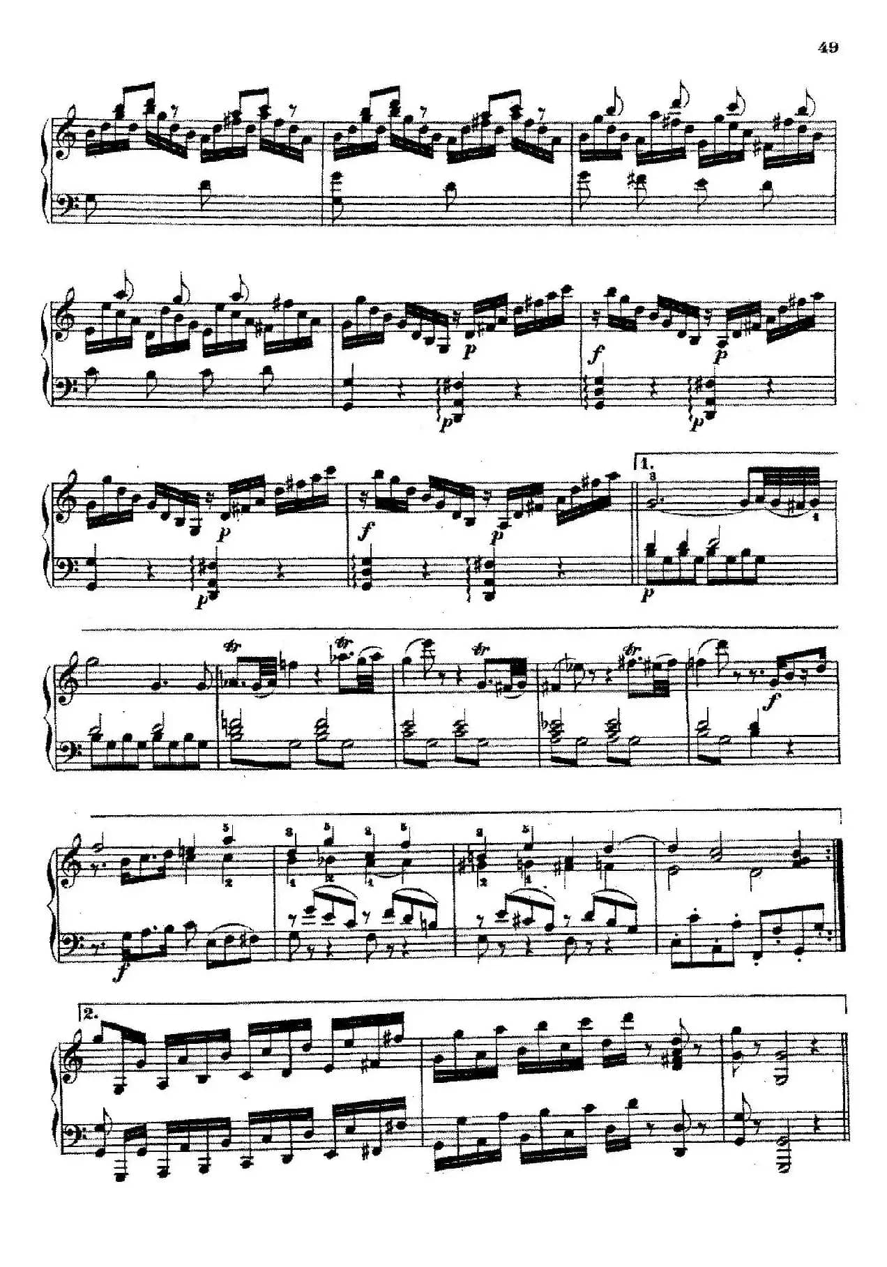 Piano Sonata No.4 in C Major Op.38(C大调第四钢琴奏鸣曲)