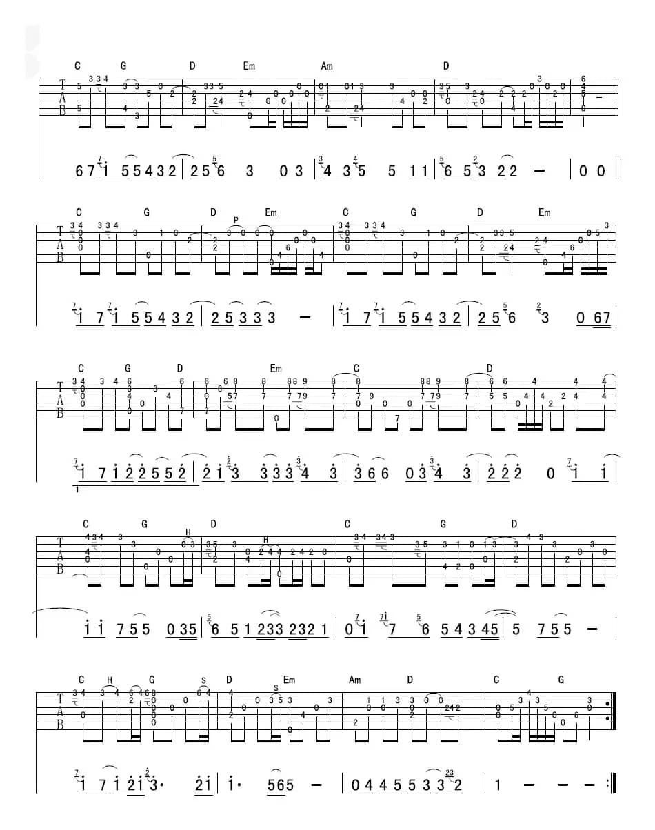 人质（指弹独奏）