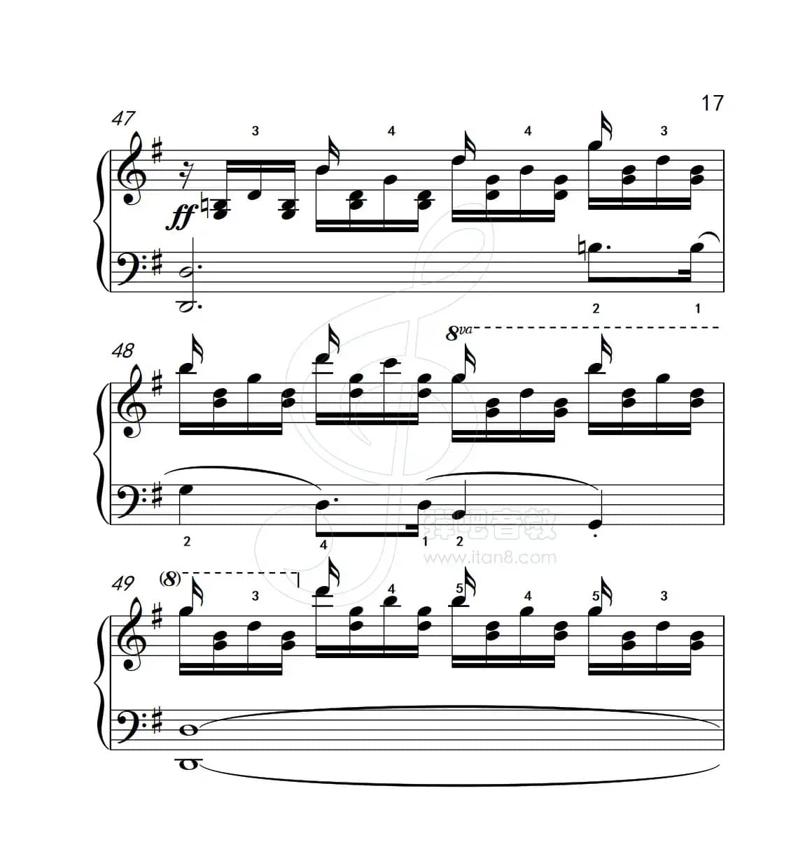 练习曲 54（克拉莫钢琴练习曲60首）