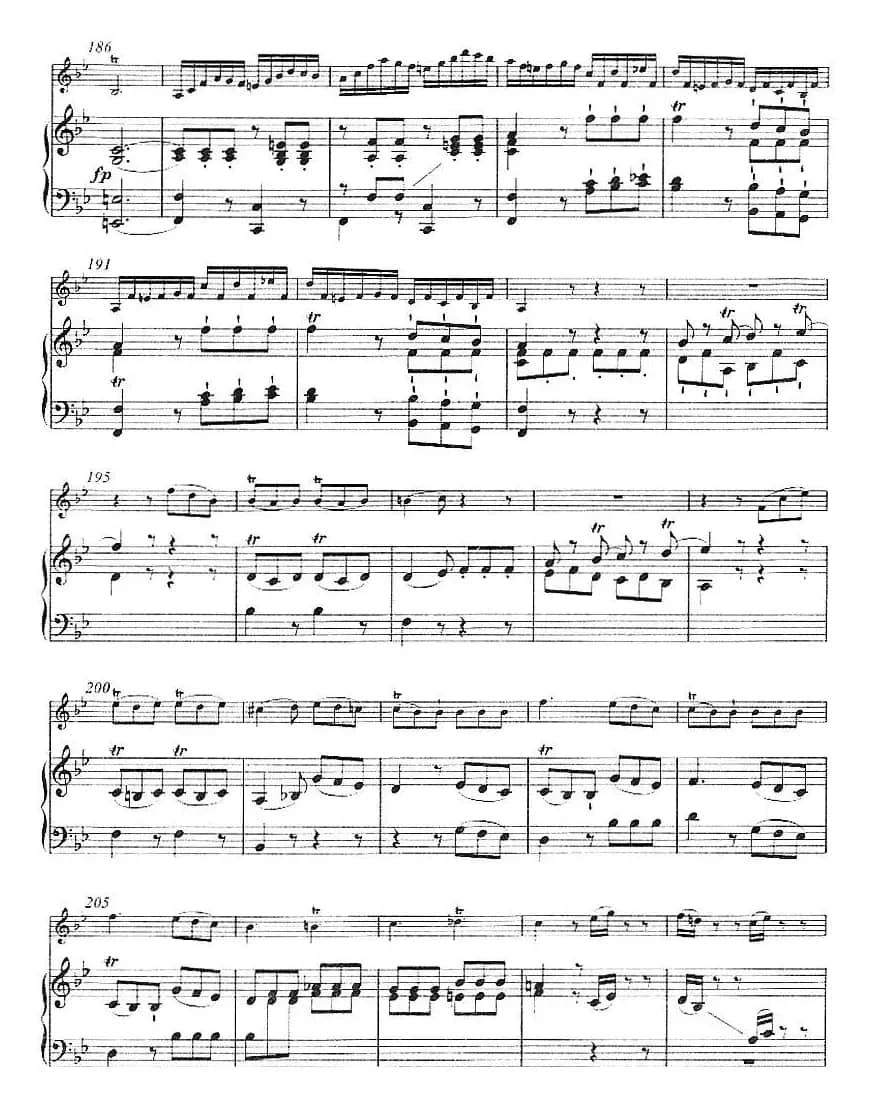 降B大调回旋曲（小提琴+钢琴伴奏）