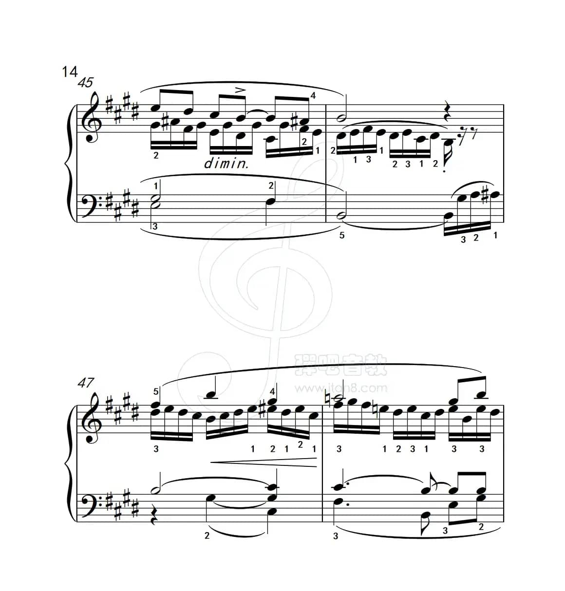 练习曲 56（克拉莫钢琴练习曲60首）