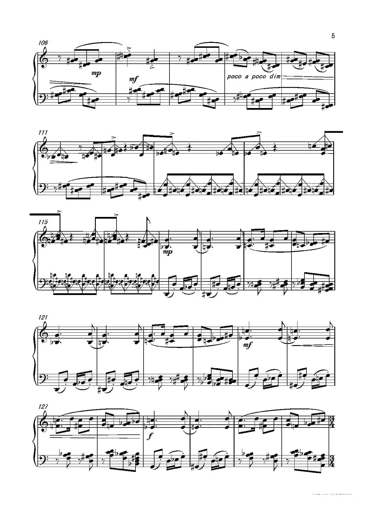 第4钢琴奏鸣曲Piano Sonata No.4（第一乐章）