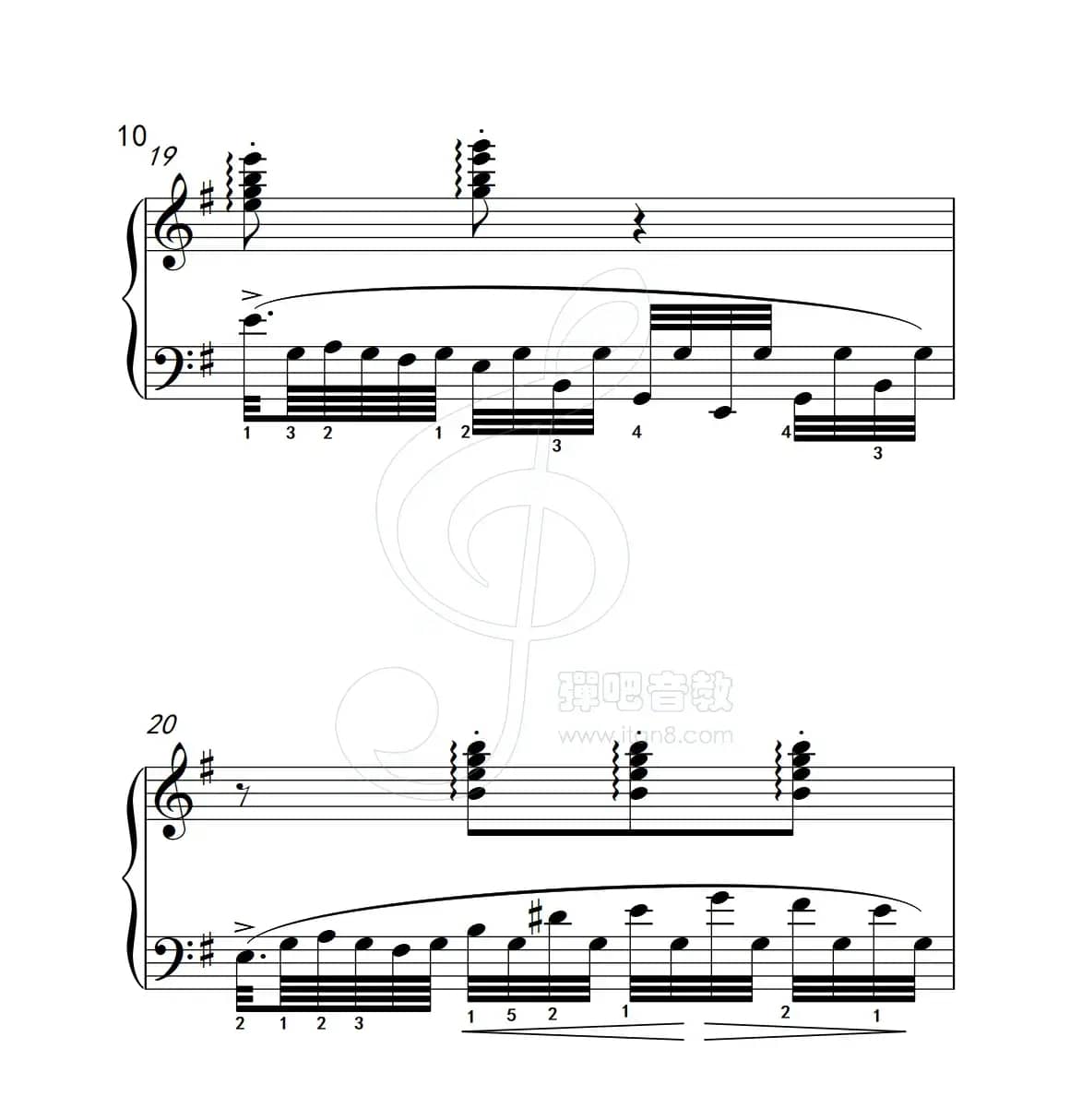 练习曲 58（克拉莫钢琴练习曲60首）