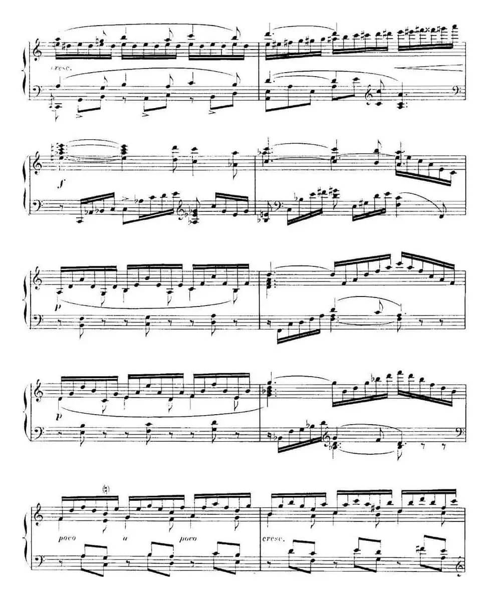 福雷13首船歌：Barcarolle No·9 in A min, Op·101