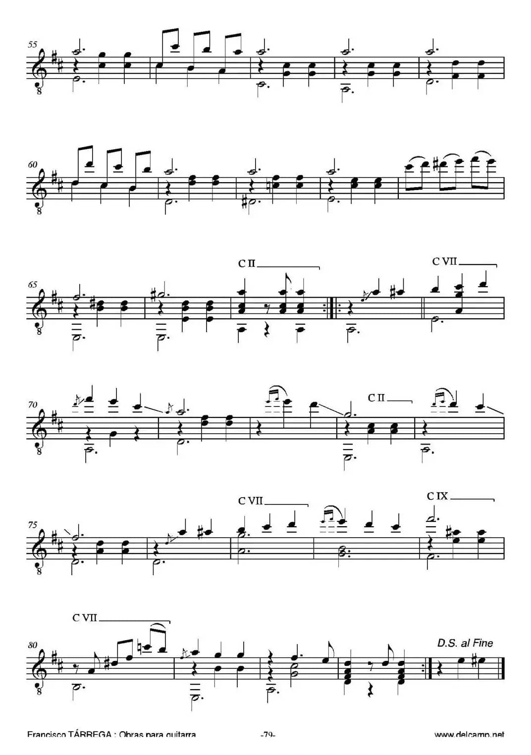 LAS DOS HERMANITAS(Dos valses)(古典吉他)