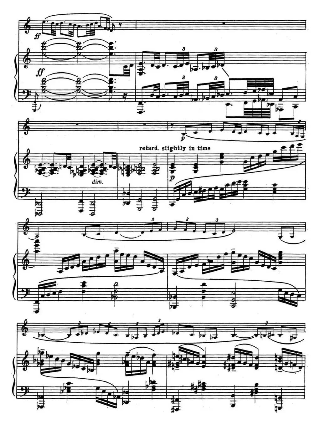 克莱斯顿《中音萨克斯管奏鸣曲》第二乐章（中萨+钢琴伴奏）