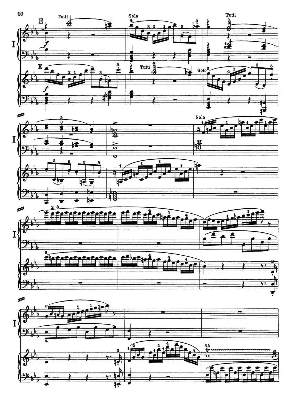 二十八部钢琴协奏曲 No.10（P1-15）