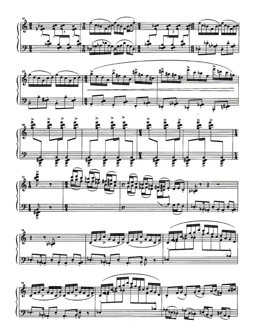 响趣（钢琴组曲《印象集》）