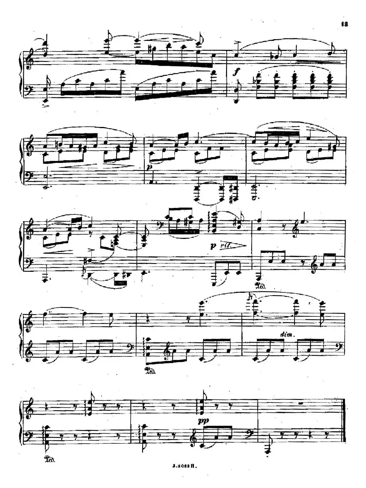Vier Elegien Op.37（4首悲歌·3）