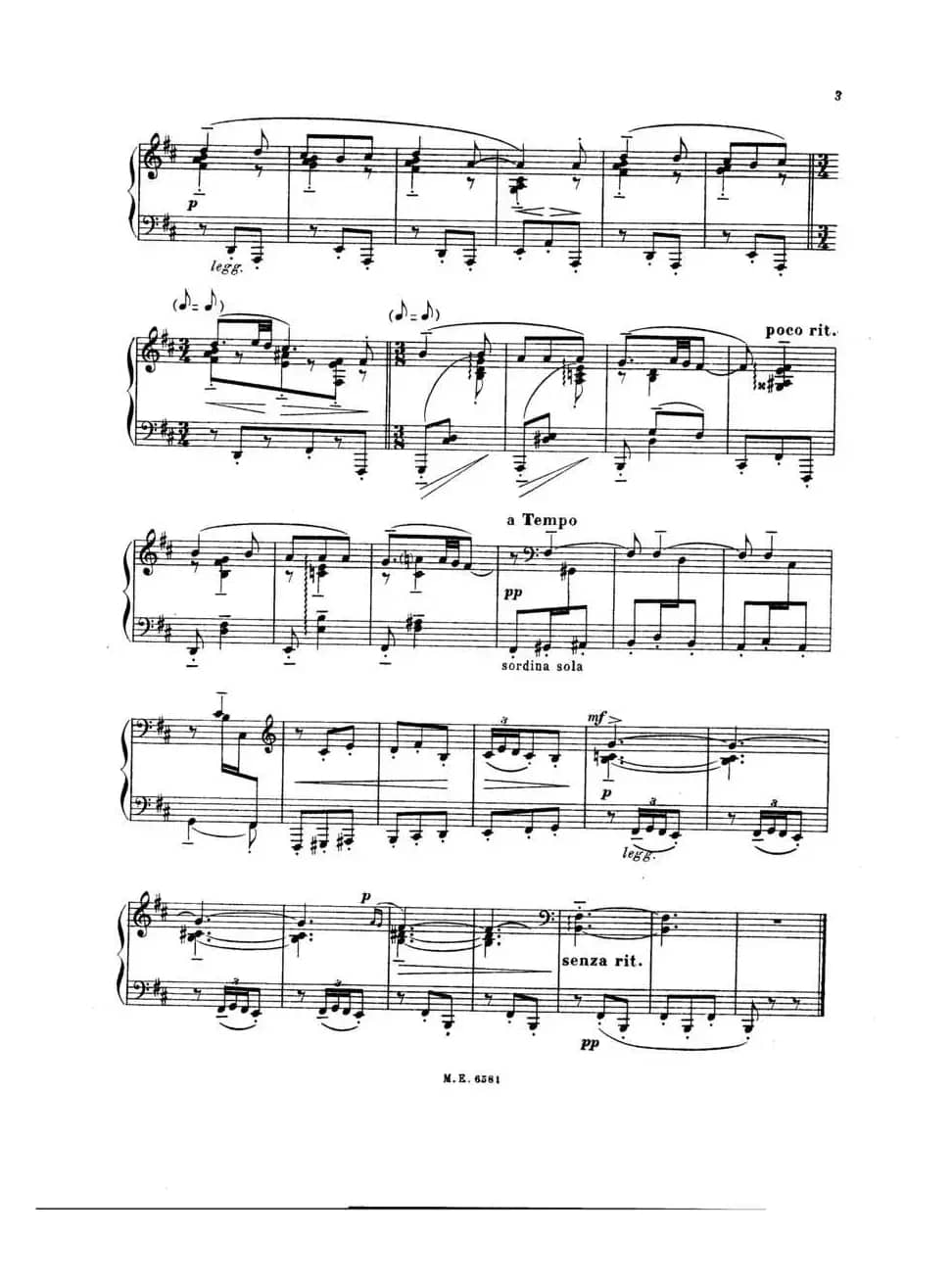 7 Canciones Populares Espanolas（七首西班牙民歌·1·钢琴独奏版）