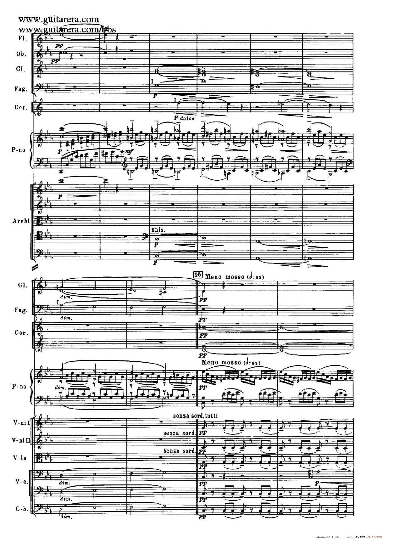 c小调第二钢琴协奏曲 Op.18（总谱·P37——45）