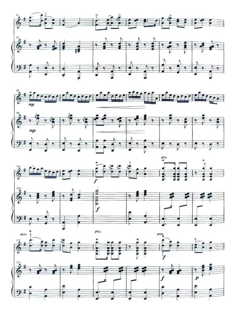 红军哥哥回来了（小提琴+钢琴伴奏）