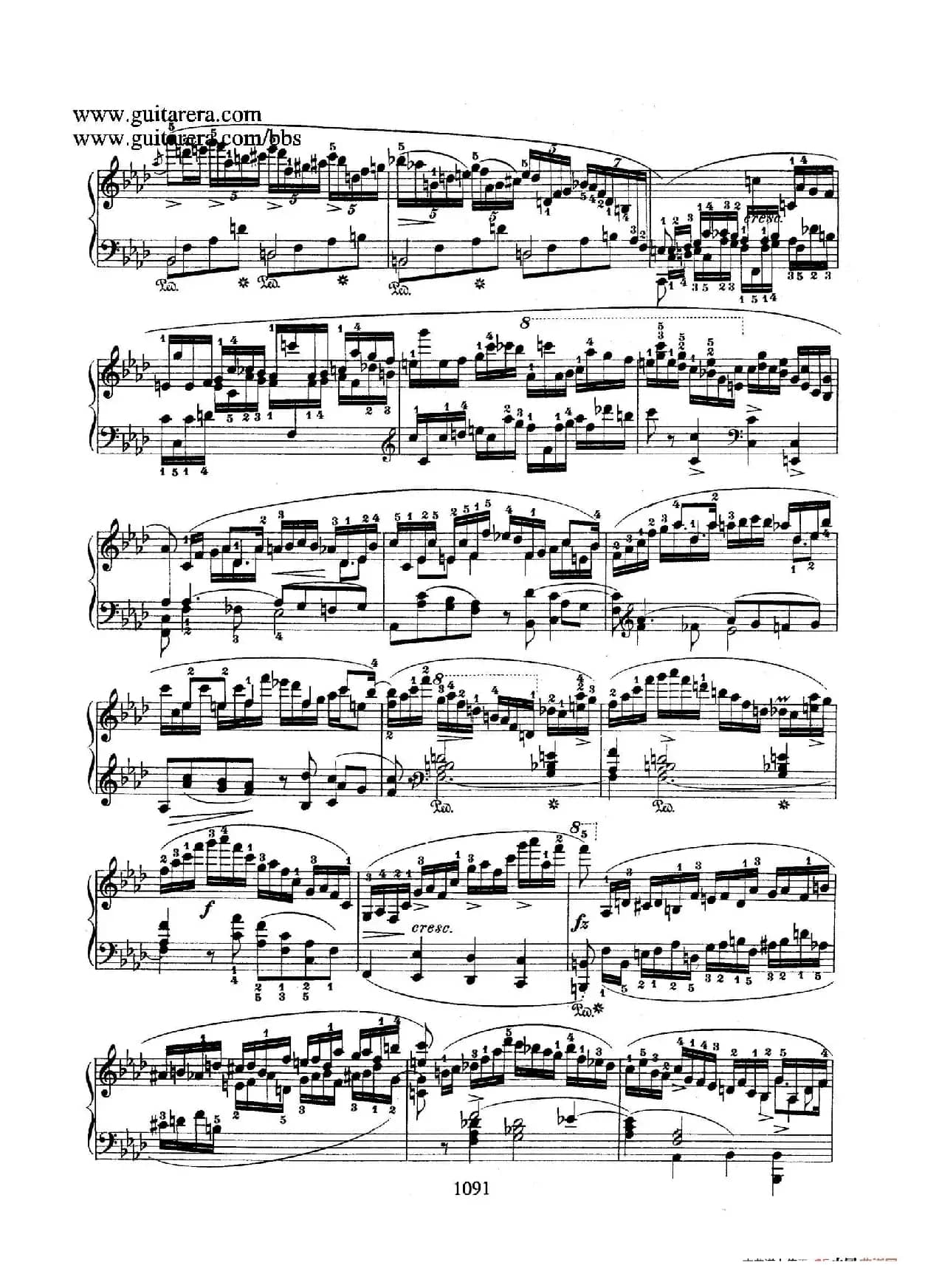 Piano Concerto No.2 in f Minor Op.21(f小调第二钢琴协奏曲·钢琴独奏版)