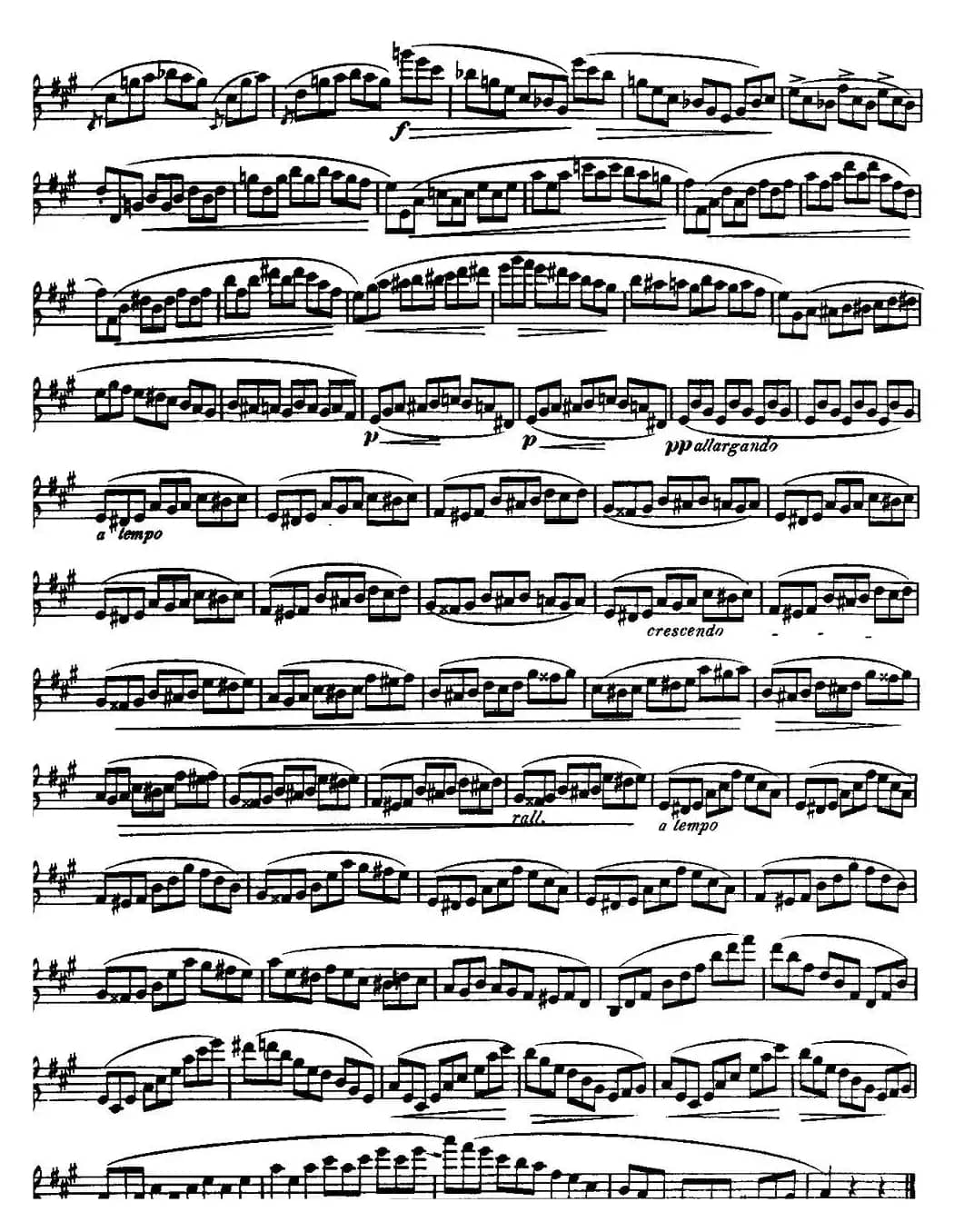 柯勒长笛练习曲作品33号（第三册）（3）