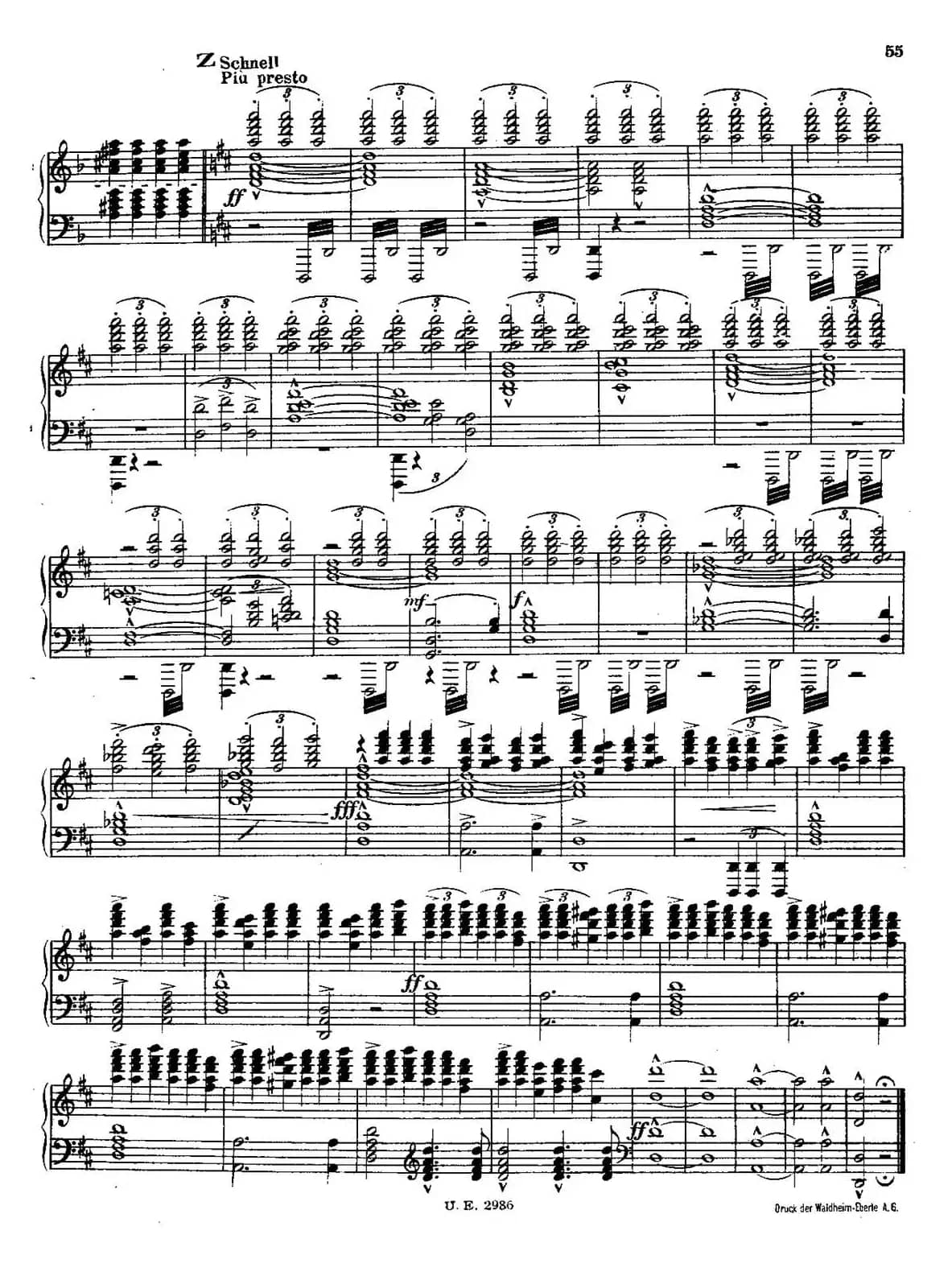 Symphony No.3 in d Minor - Solo Piano（d小调第三交响曲·钢琴独奏版·Ⅳ）