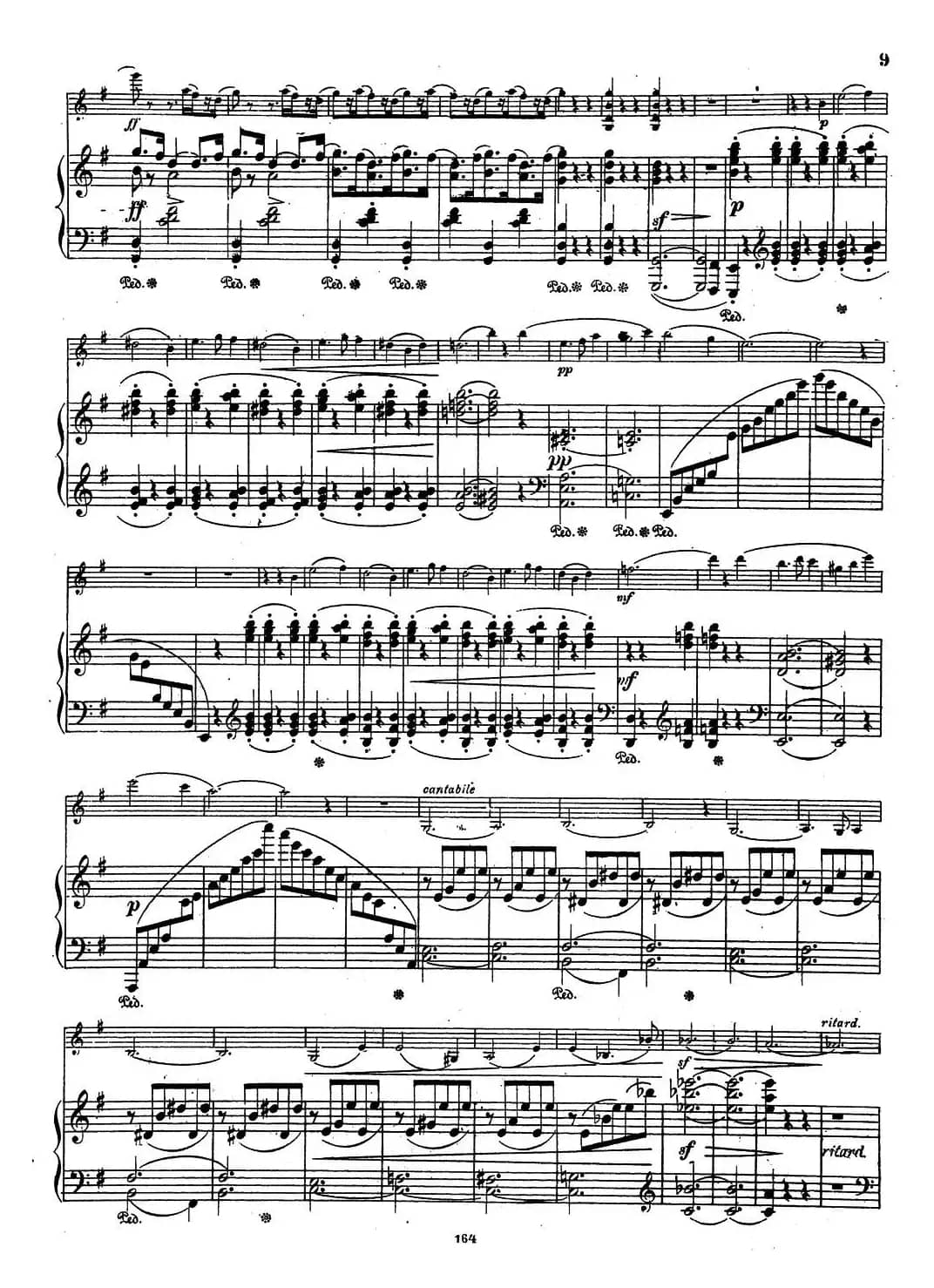 VIOLIN SONATA No.2 in G major（G大调第二小提琴奏鸣曲）（Ⅰ）（小提琴+钢琴伴奏）