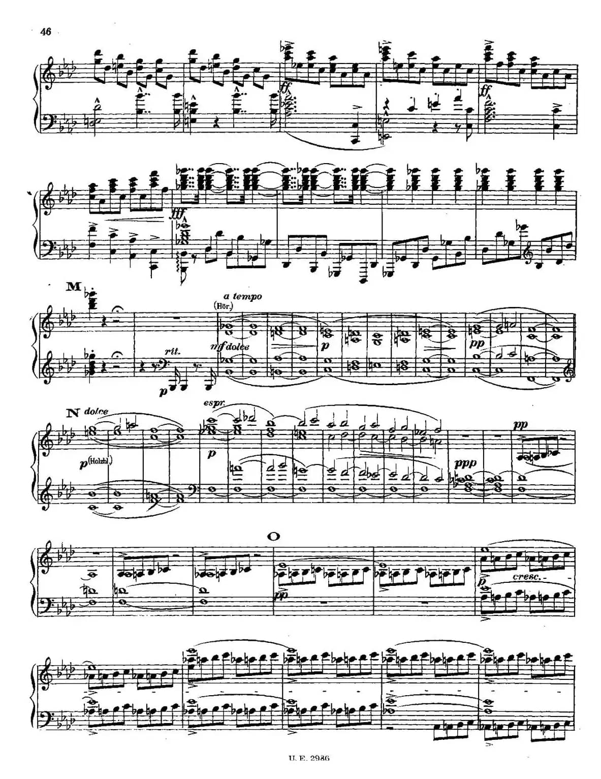 Symphony No.3 in d Minor - Solo Piano（d小调第三交响曲·钢琴独奏版·Ⅳ）