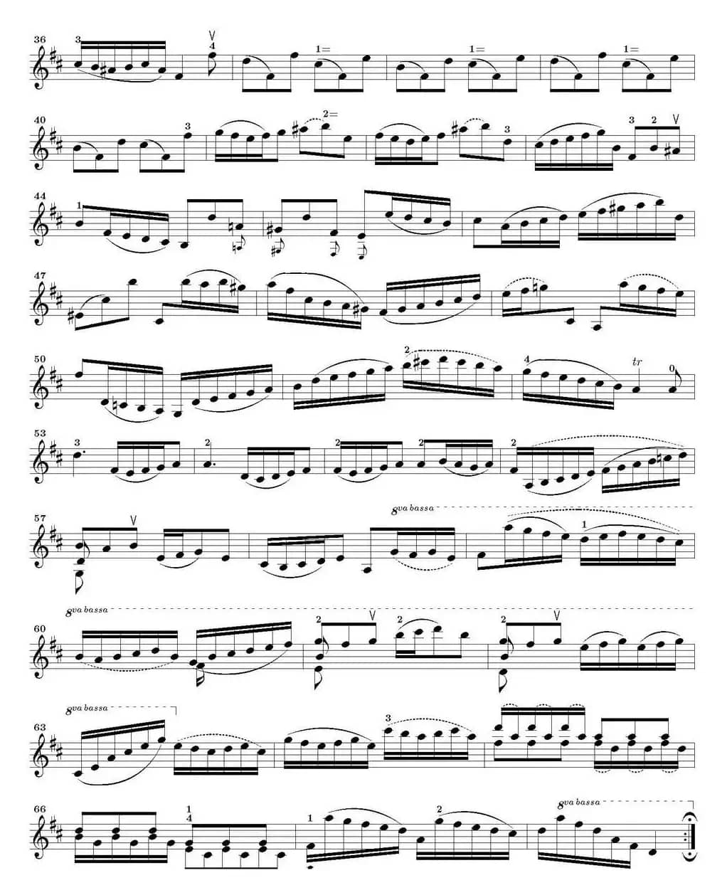 Six Suite Violincello Solo senza Basso（Suite VI）（6首无伴奏大提琴组曲·Ⅵ）