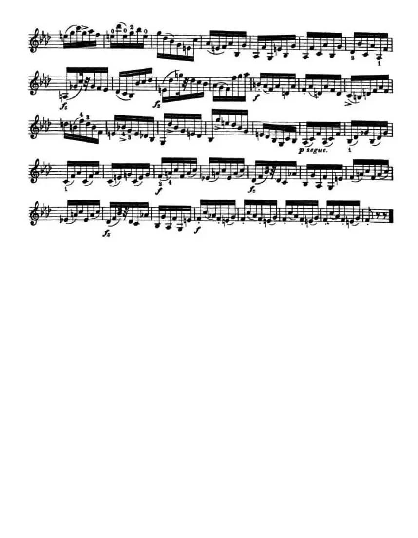 24首小提琴练习曲之18 