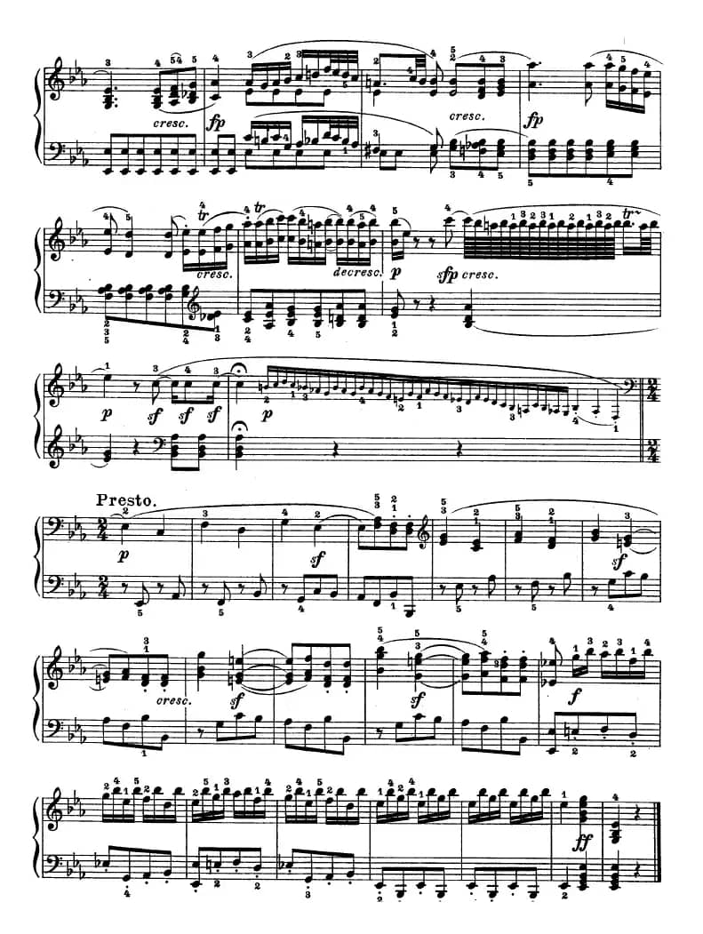 SONATE（第十三钢琴奏鸣曲-Op.27 No.1）